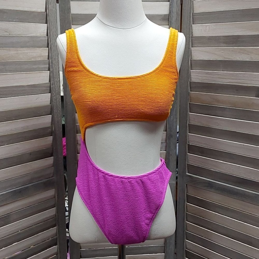 Women's Cut Out One Piece Swimsuit | Wild Fable | X Large